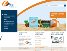 Tablet Screenshot of givingeurope.com